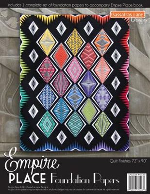 Empire Place Quilt Foundation Papers by Sassafras Lane Designs