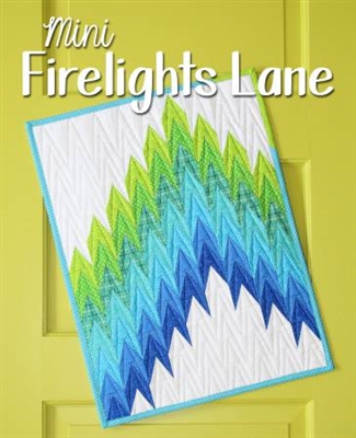 Mini Firelights  Lane  Quilt Pattern by Sassafras Lane Designs