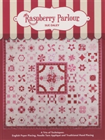 Raspberry Parlour Quilt Pattern Book by Sue Daley