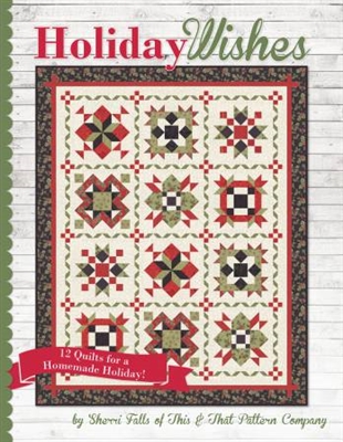 Holiday Wishes Quilt Pattern Book from It's Sew Emma