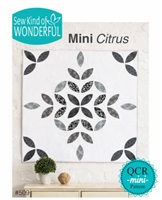 Mini Citrus Quilt Pattern from Sew Kind of Wonderful