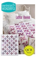 Lattice Revival Quilt Pattern from Sew Kind of Wonderful