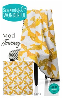 Mod Journey Quilt Pattern from Sew Kind of Wonderful