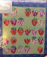 Sew Kind of Wonderful Mod Strawberries Quilt Pattern