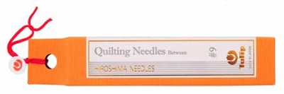 Quilting Needles No. 9 from Tulip Company (Hiroshima Needles)
