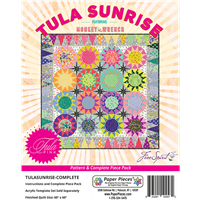 Tula Sunrise Quilt Pattern & Paper Pieces Set