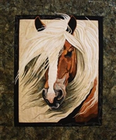 Mistral (the horse) Applique Quilt Pattern by Toni Whitney