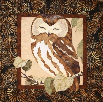 Whose' the Cutest Owl Fusible Applique Quilt Pattern