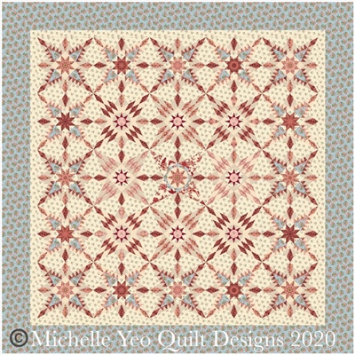 Hillensberg Quilt Acrylic Template Set by MIchelle Yeo