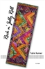 Rockin Jelly Roll Runner Quilt Pattern by Tiger Lily Press