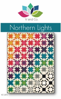 Northern Lights Quilt Pattern by V and Co
