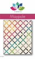 Ombre Maypole Quilt Pattern by V and Co