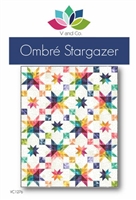 Ombre Stargazer Quilt Pattern by V and Co