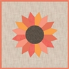 The Sunflower Quilt Pattern from Violet Craft