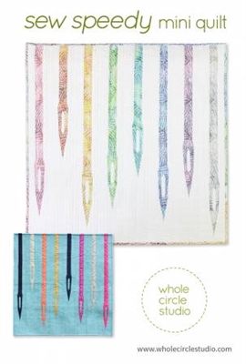 Sew Speedy Mini Quilt Pattern from Wholecircle Studio