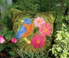 Revive the lost art of rug hooking with this modern bluebird pillow pattern, and enjoy a stunning seasonal home accent.