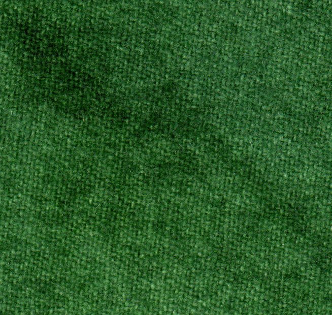 Made in America Hand-Dyed Christmas Green Wool Cloth