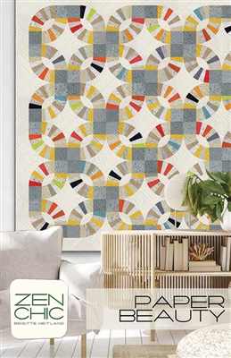 Paper Beauty Quilt Pattern by Zen Chic