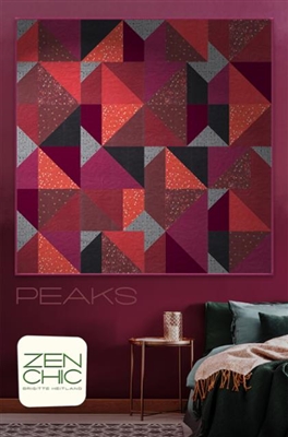 PEAKS Quilt Pattern by Zen Chic