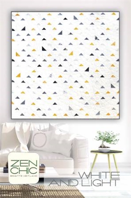 White and Light Quilt Pattern by Zen Chic