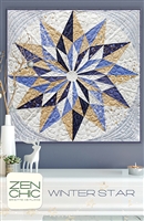 Winter Star Quilt Pattern by Zen Chic
