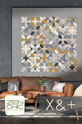 X and Plus Quilt Pattern by Zen Chic